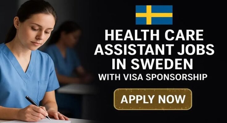 Health Care Assistant Jobs in Sweden With Visa Sponsorship